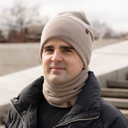 Men's Knit Beanie Merino