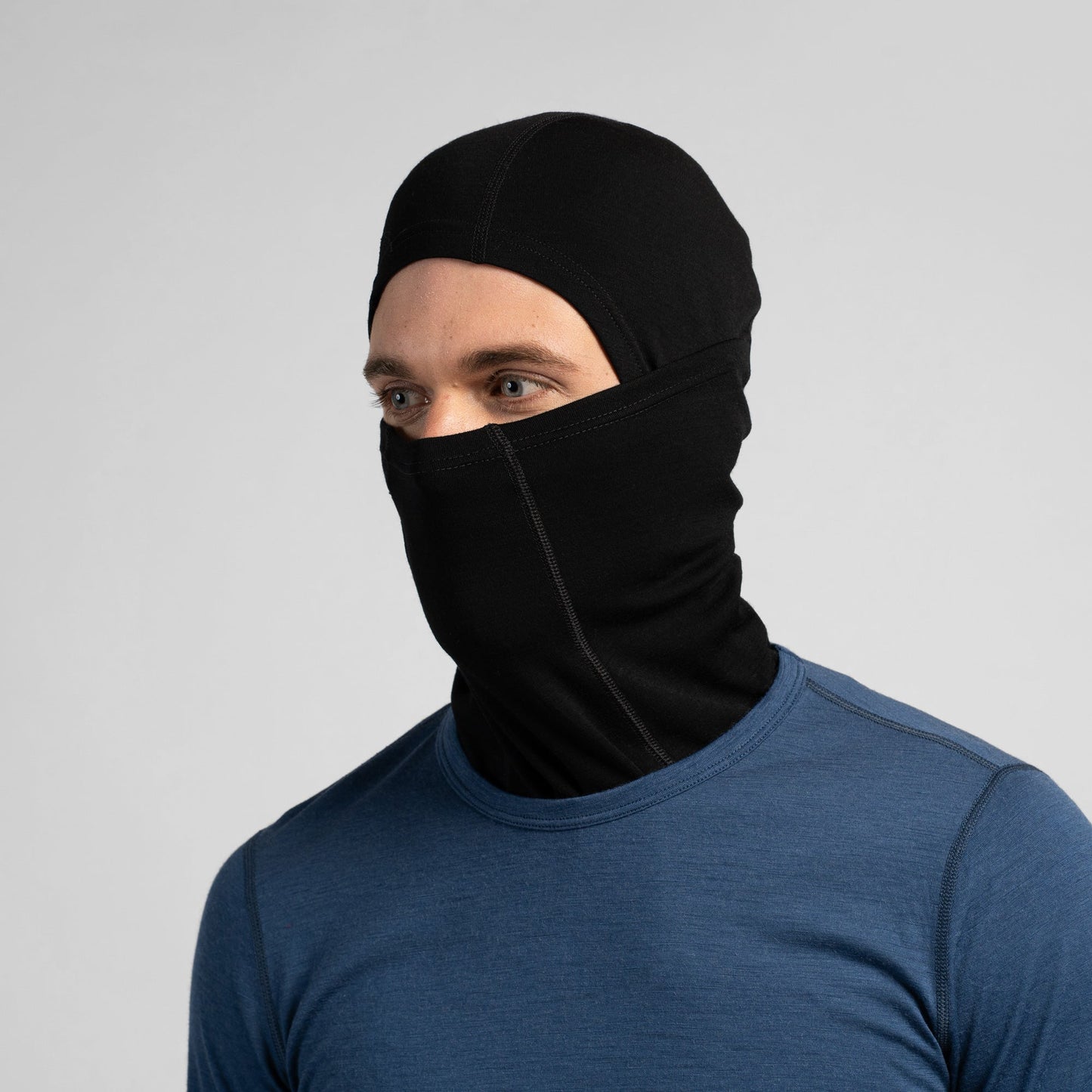 Men's 100% Merino Wool Face Cover Balaclava