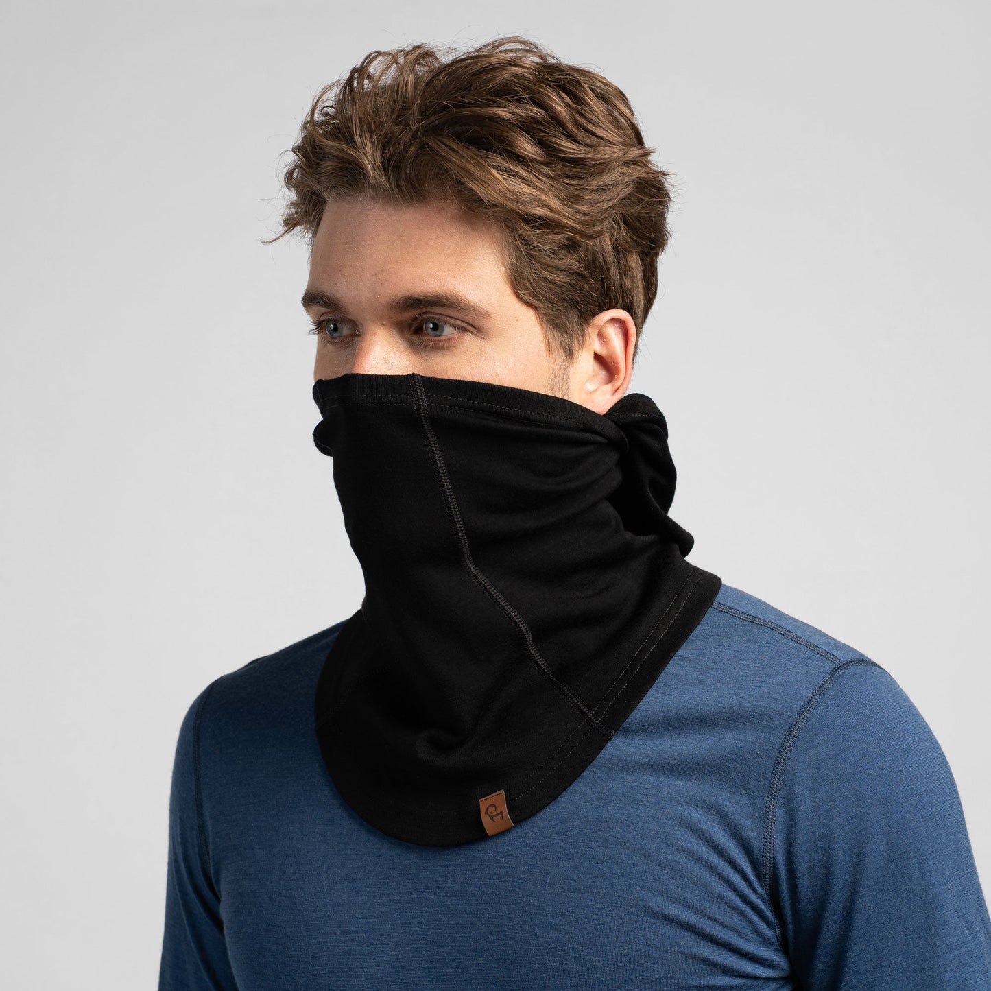 Men's 100% Merino Wool Face Cover Balaclava