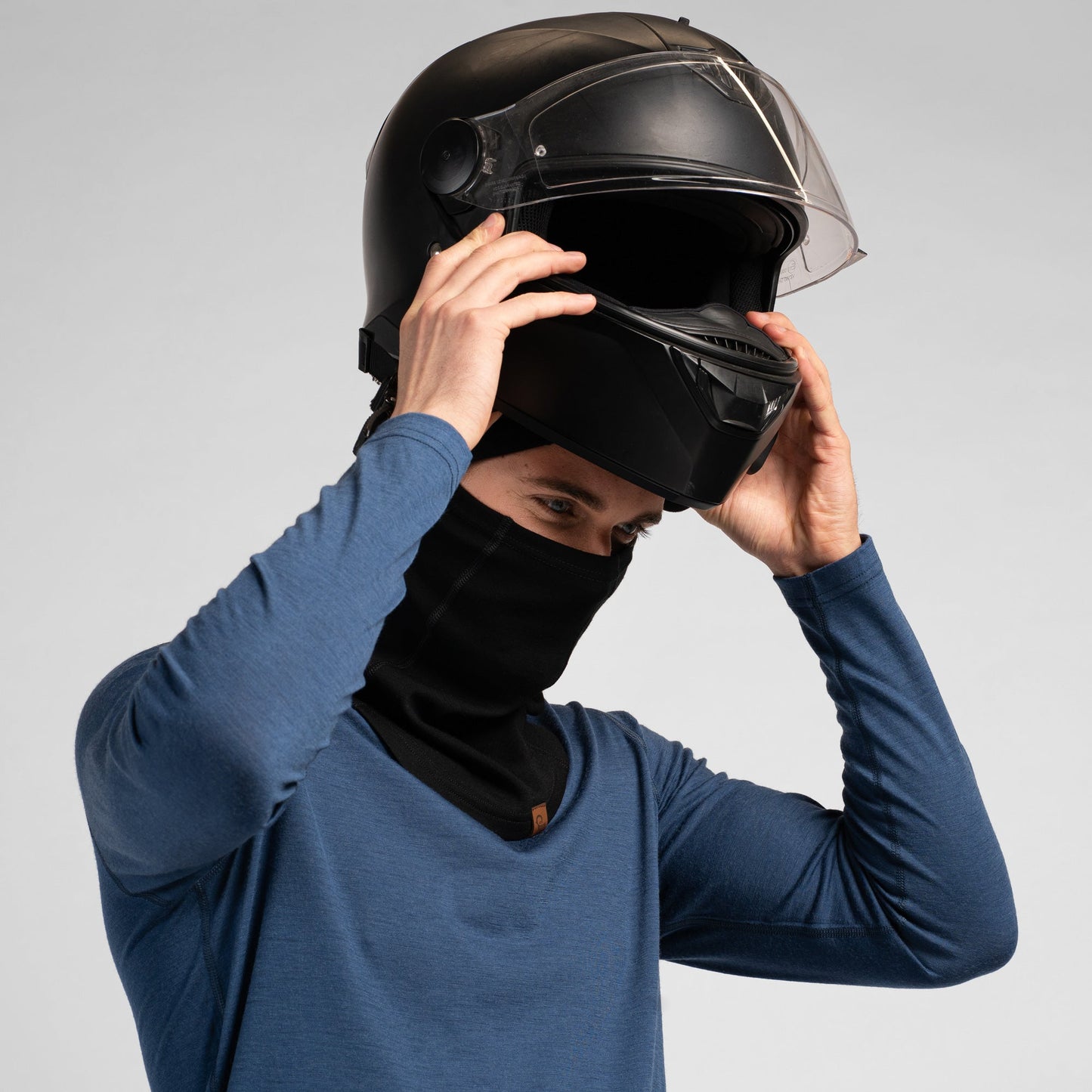 Men's 100% Merino Wool Face Cover Balaclava