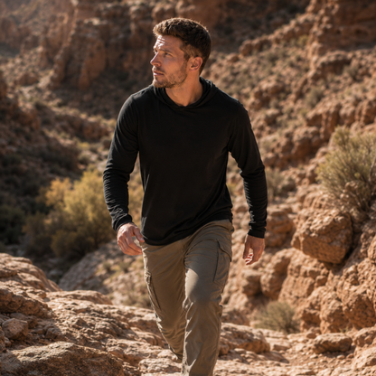 Men's Lightweight Sun Hoodie 35+ UPF