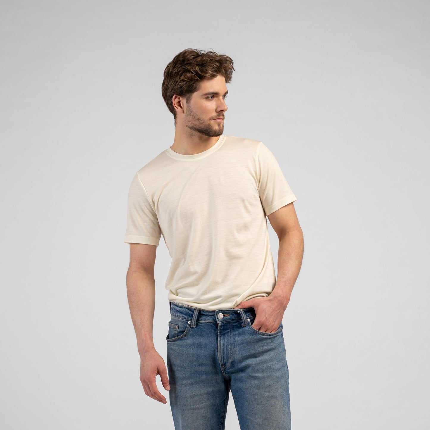 Regular 100% Merino T-Shirt for Men
