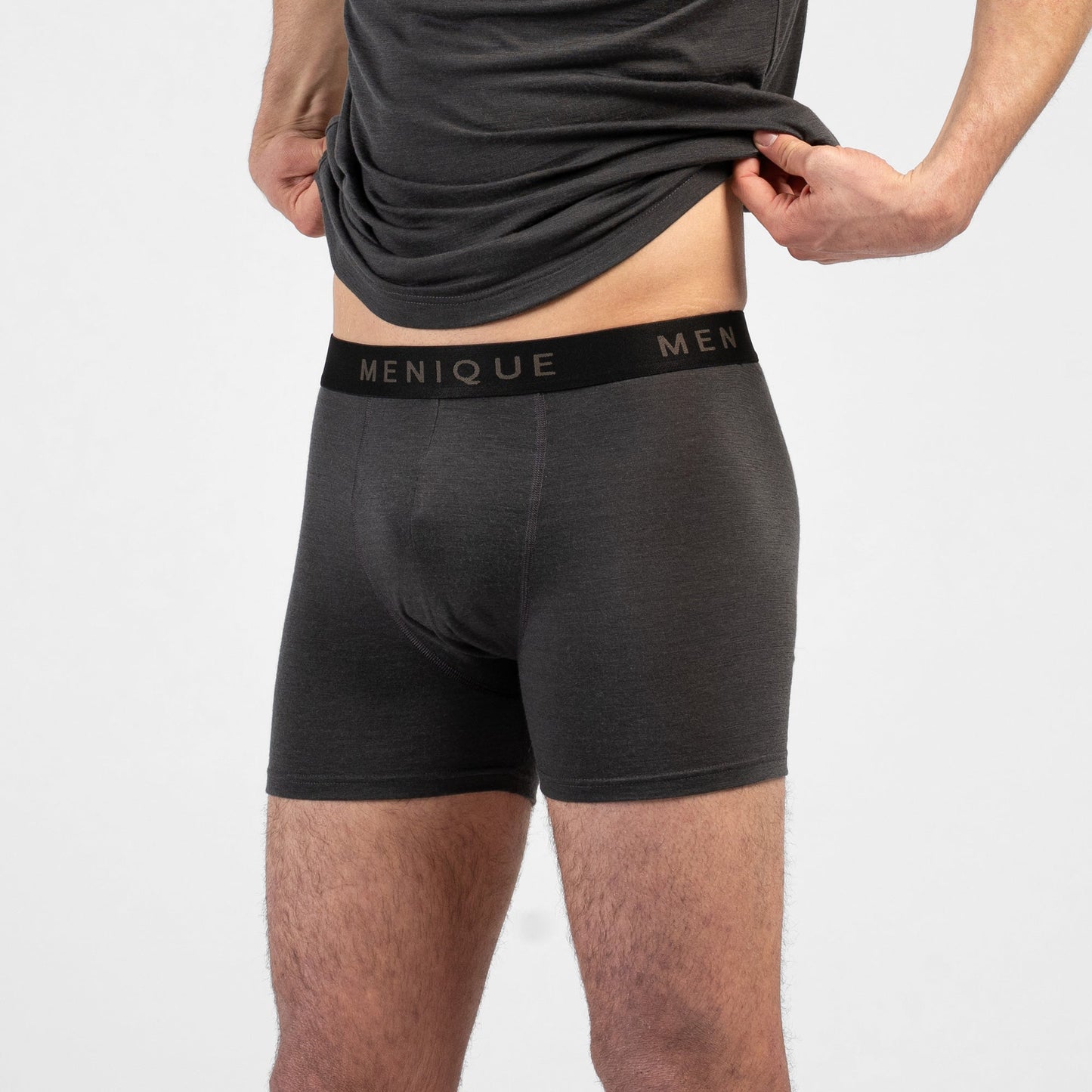 Men's Merino Short Boxer Briefs 2-Pack
