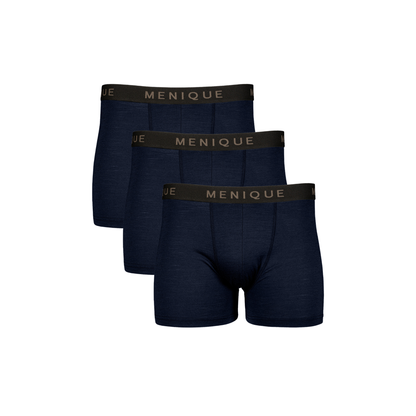 Men's Merino Short Boxer Briefs 3-Pack