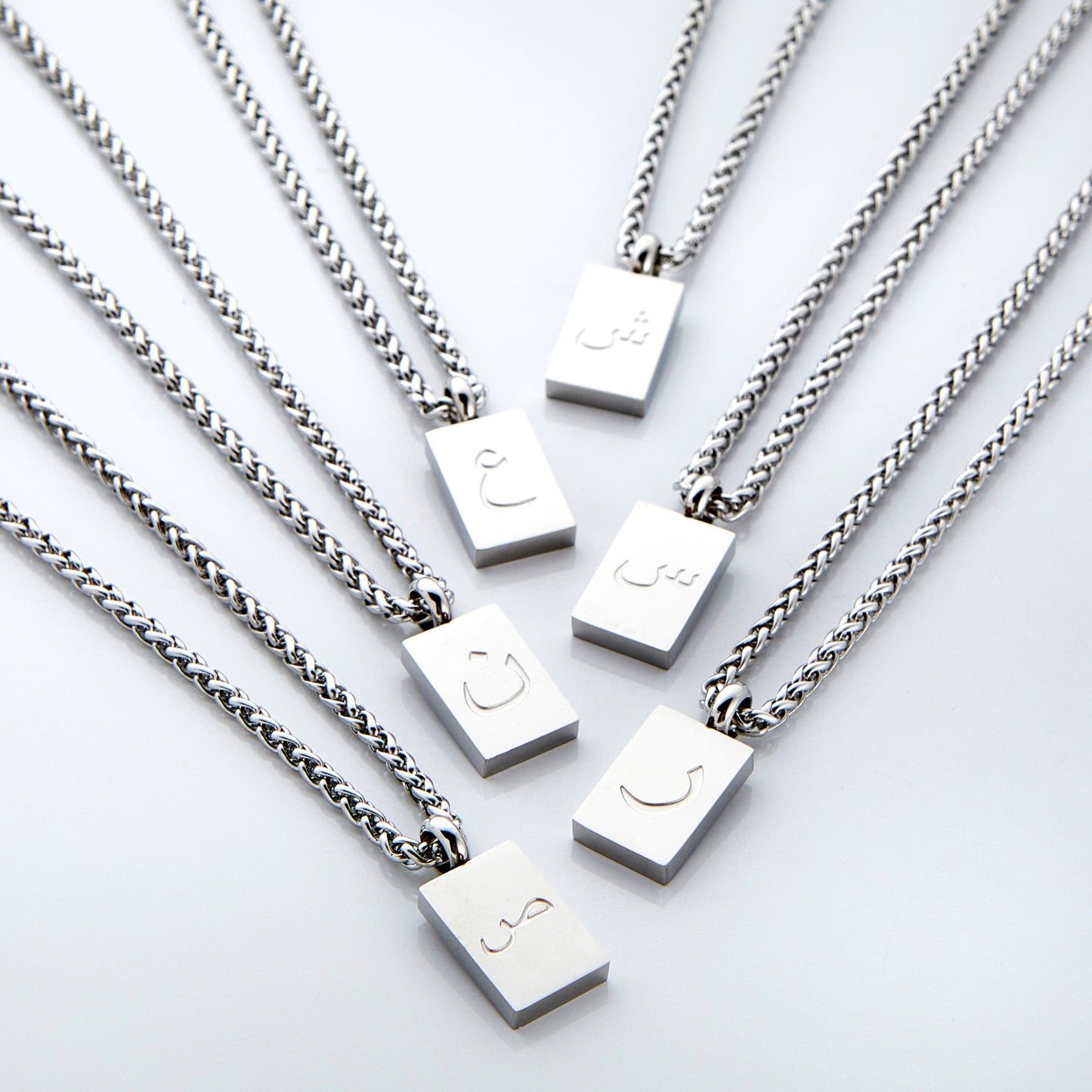 Arabic Letter Necklace | Men