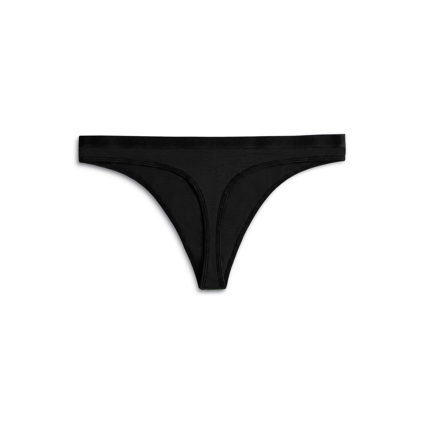 Women Thong Briefs 3-Pack Black