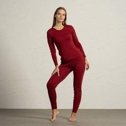 Women's 250 Thermal Long Sleeve Crew Royal Cherry