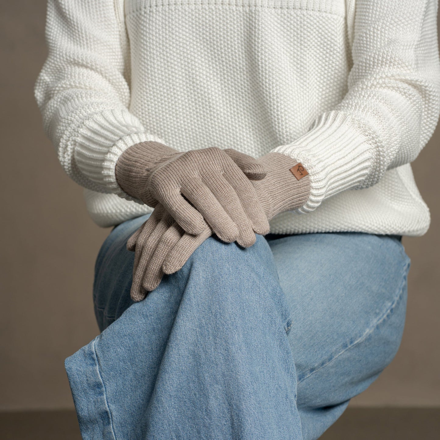 Women's Knit Merino Gloves