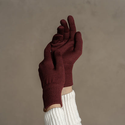 Women's Knit Merino Gloves