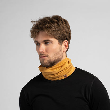 100% Merino Wool Long Neck Gaiter For Men