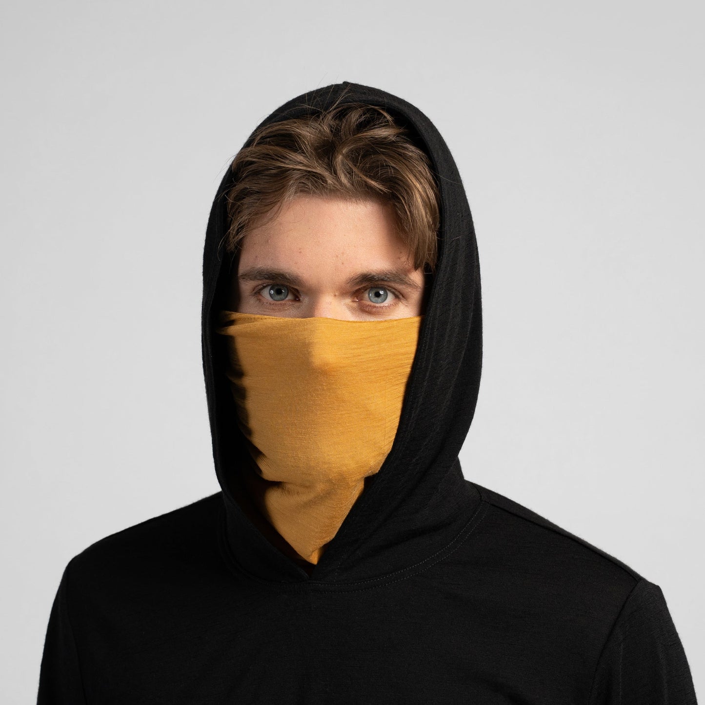 100% Merino Wool Long Neck Gaiter For Men