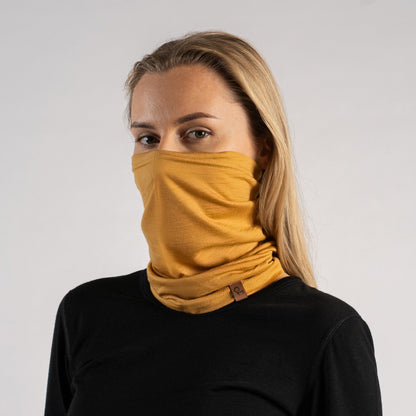 Women's Merino Wool Long Neck Gaiter