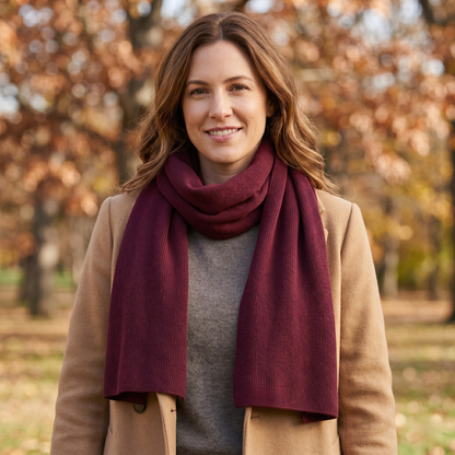 Women's Knit Scarf Merino
