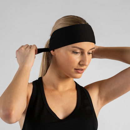 Women's Merino Athletic Tie Headband