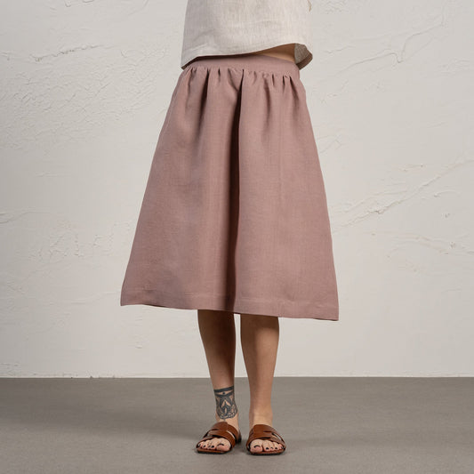 Midi Skirt Sophia Faded Rose