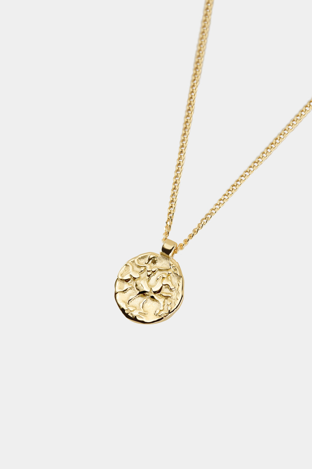 Mini Coin Necklace | 9K Yellow Gold