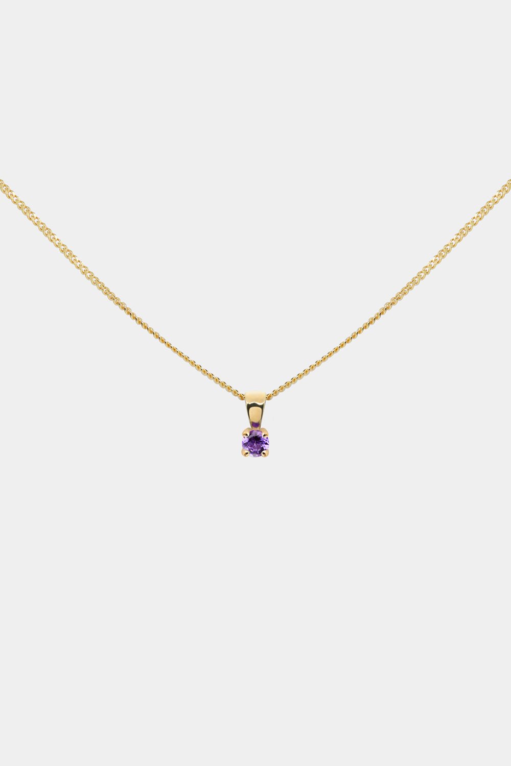 Birthstone Pendant | 9K Yellow Gold