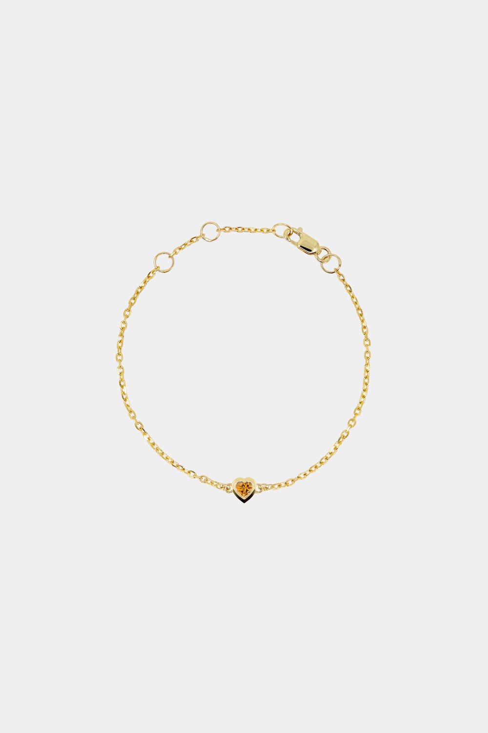 Baby Heart Bracelet | 9K Yellow Gold