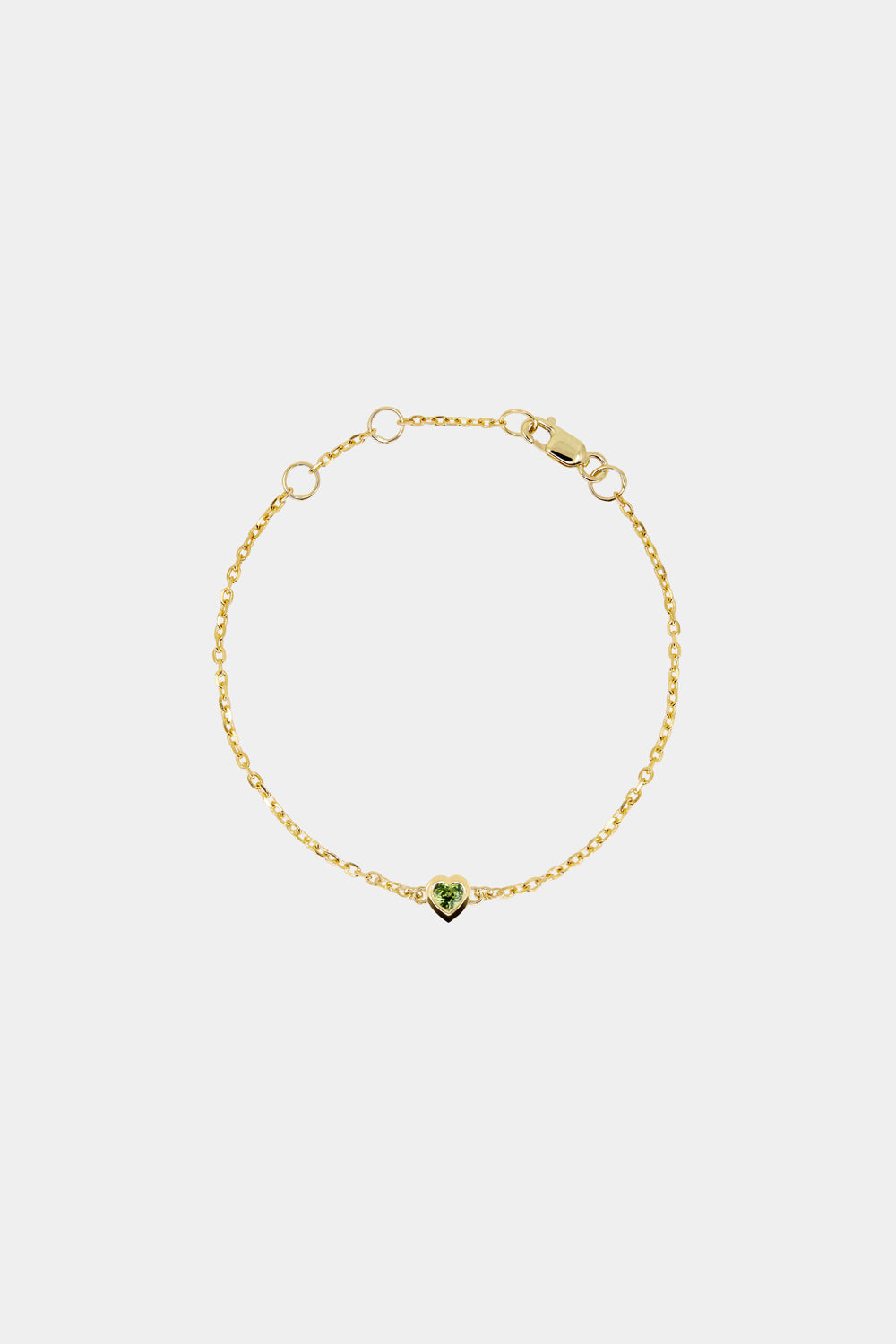 Baby Heart Bracelet | 9K Yellow Gold