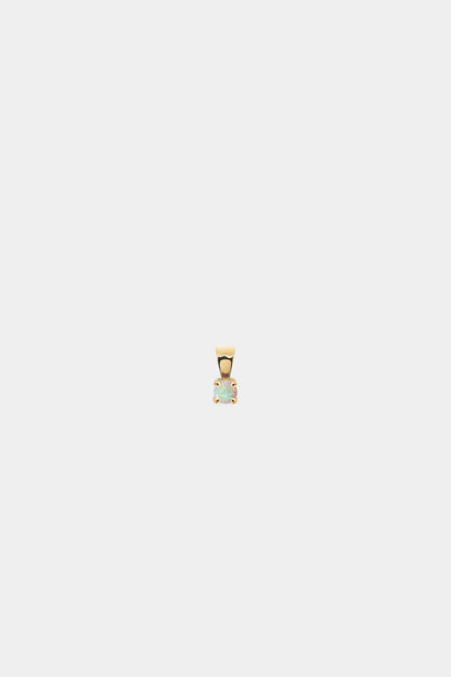 Birthstone Pendant | 9K Yellow Gold
