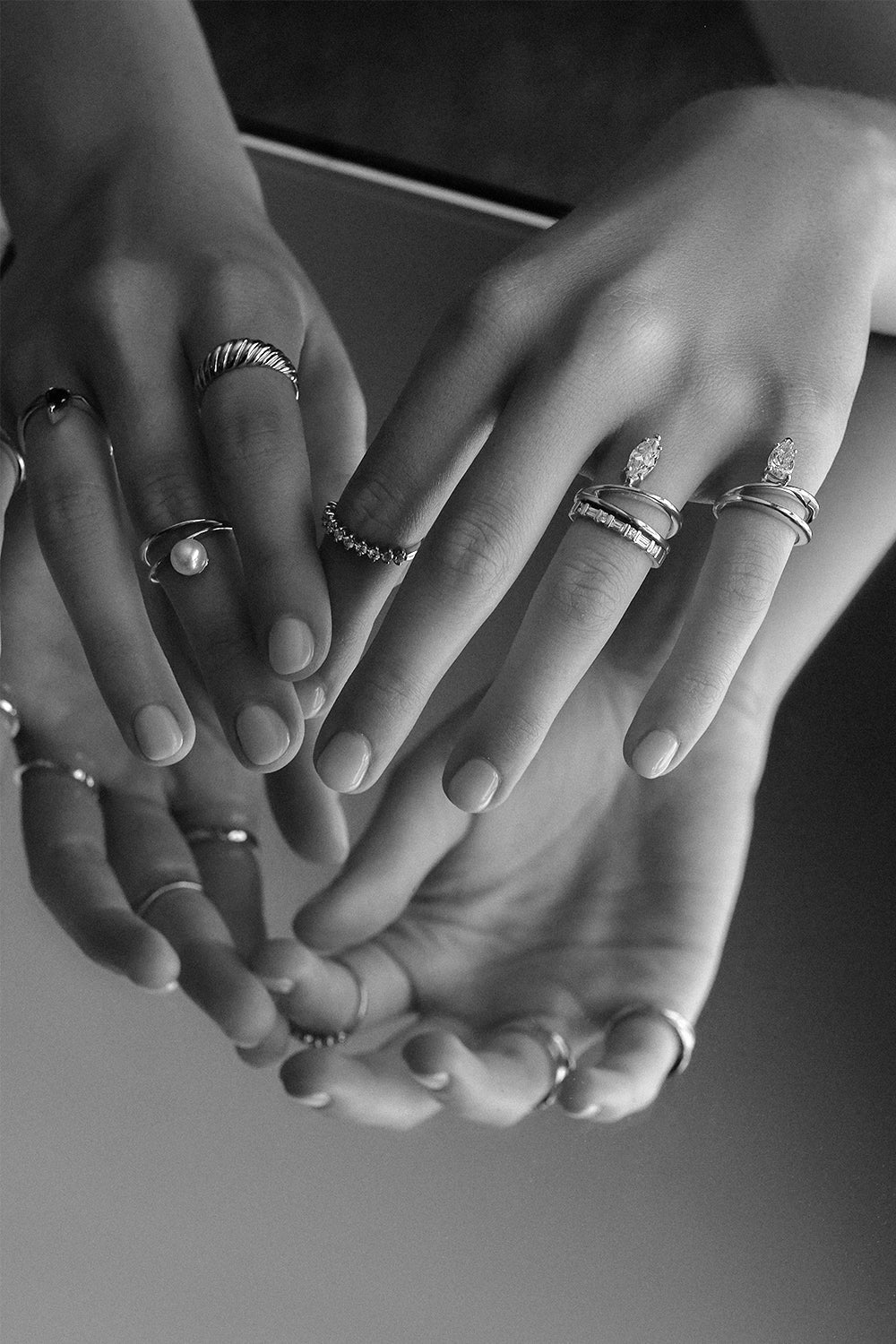 Baguette Diamond Ring | White Gold
