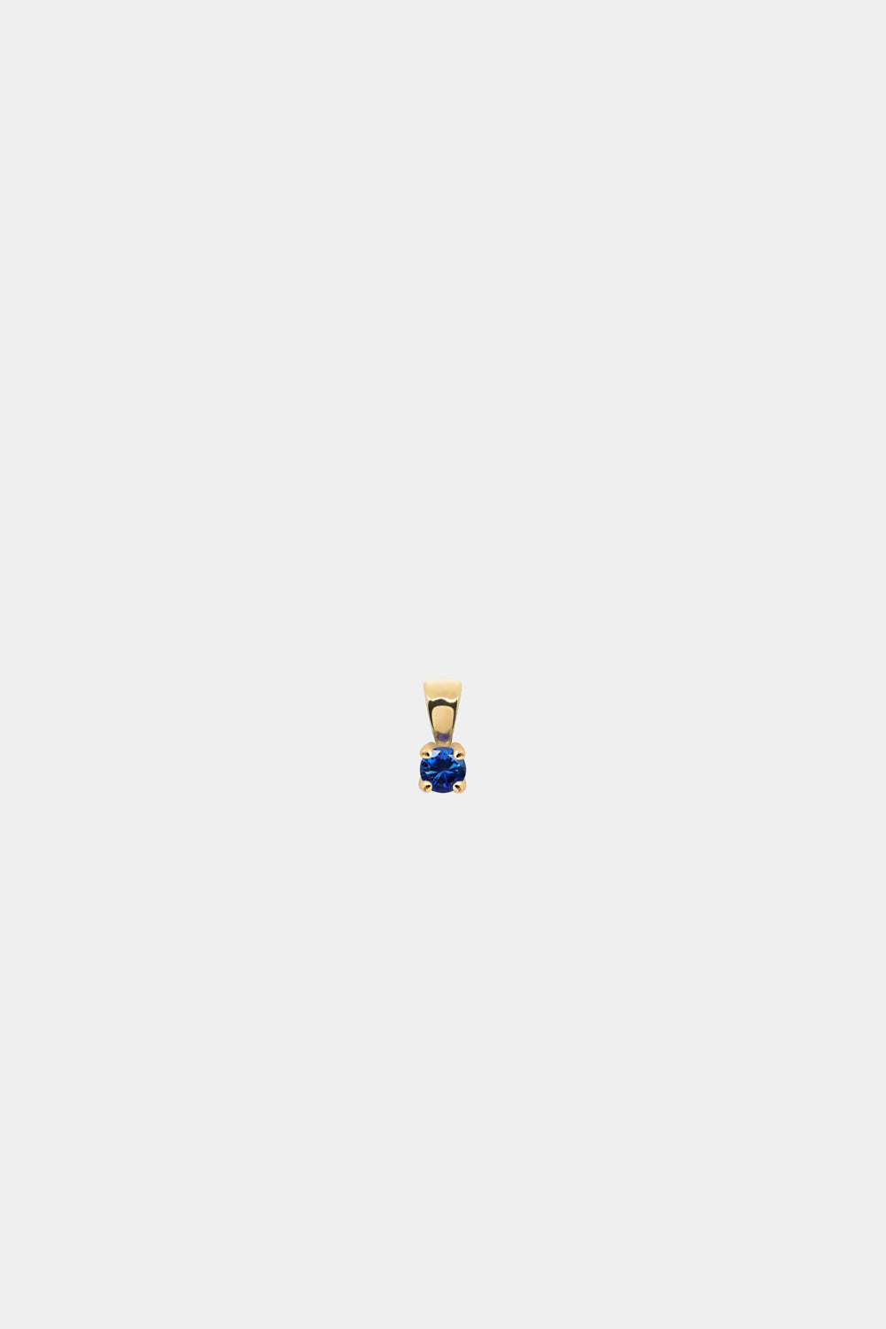 Birthstone Pendant | 9K Yellow Gold