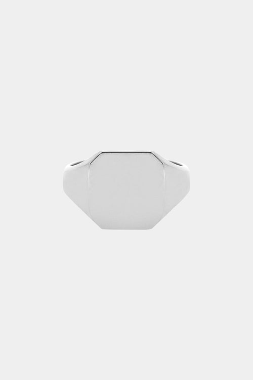 Tallows Signet Ring | Silver or White Gold