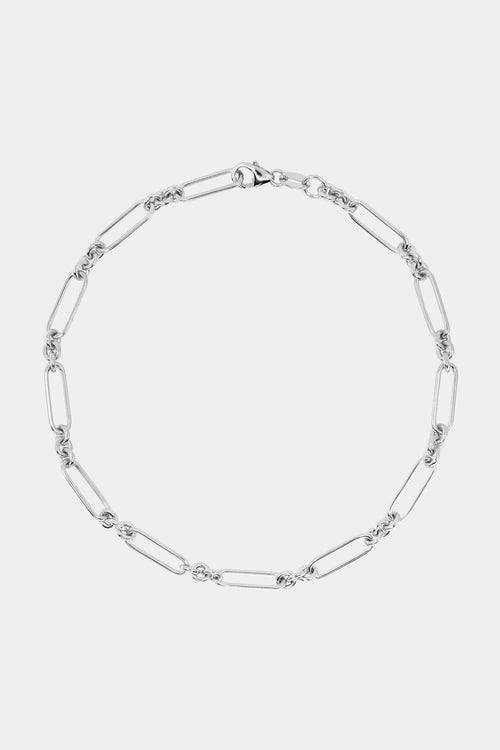 Medium Lennox Anklet | Silver