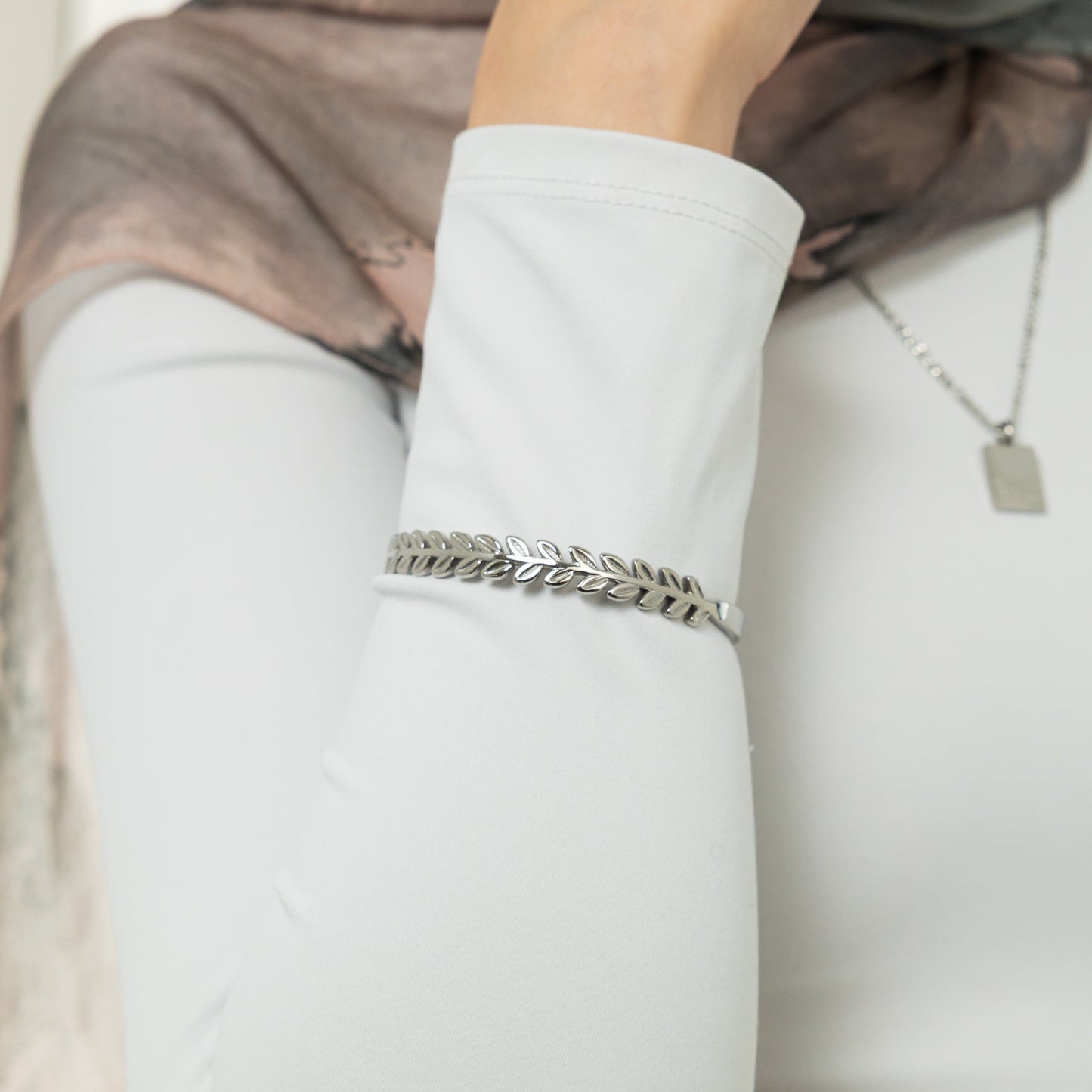 Palestine Olive Layering Bangle