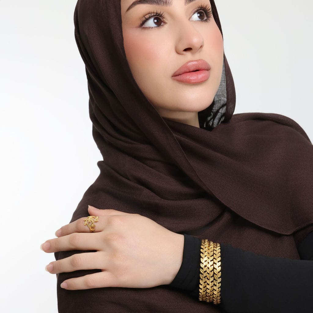 Palestine Olive Layering Bangle