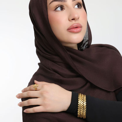 Palestine Olive Layering Bangle
