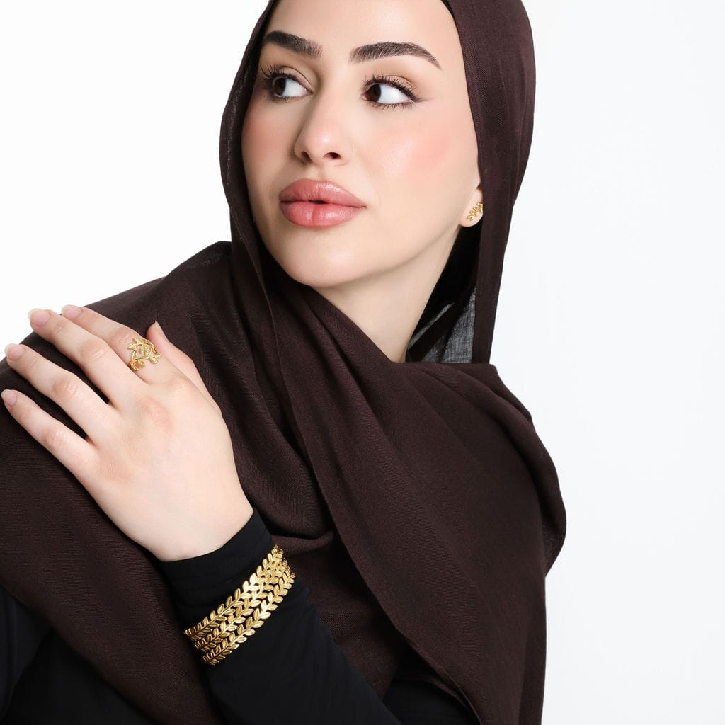 Palestine Olive Leaf Ring