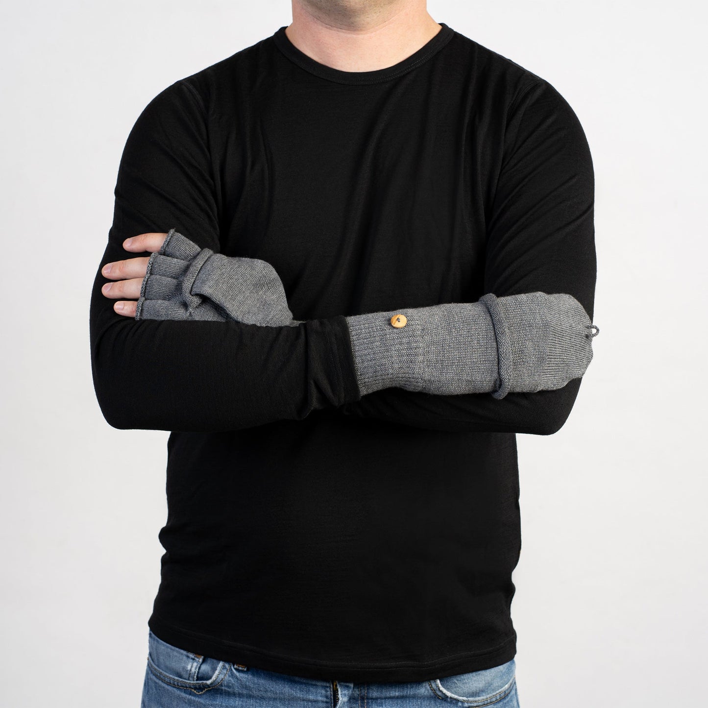 Premium Convertible Gloves For Men