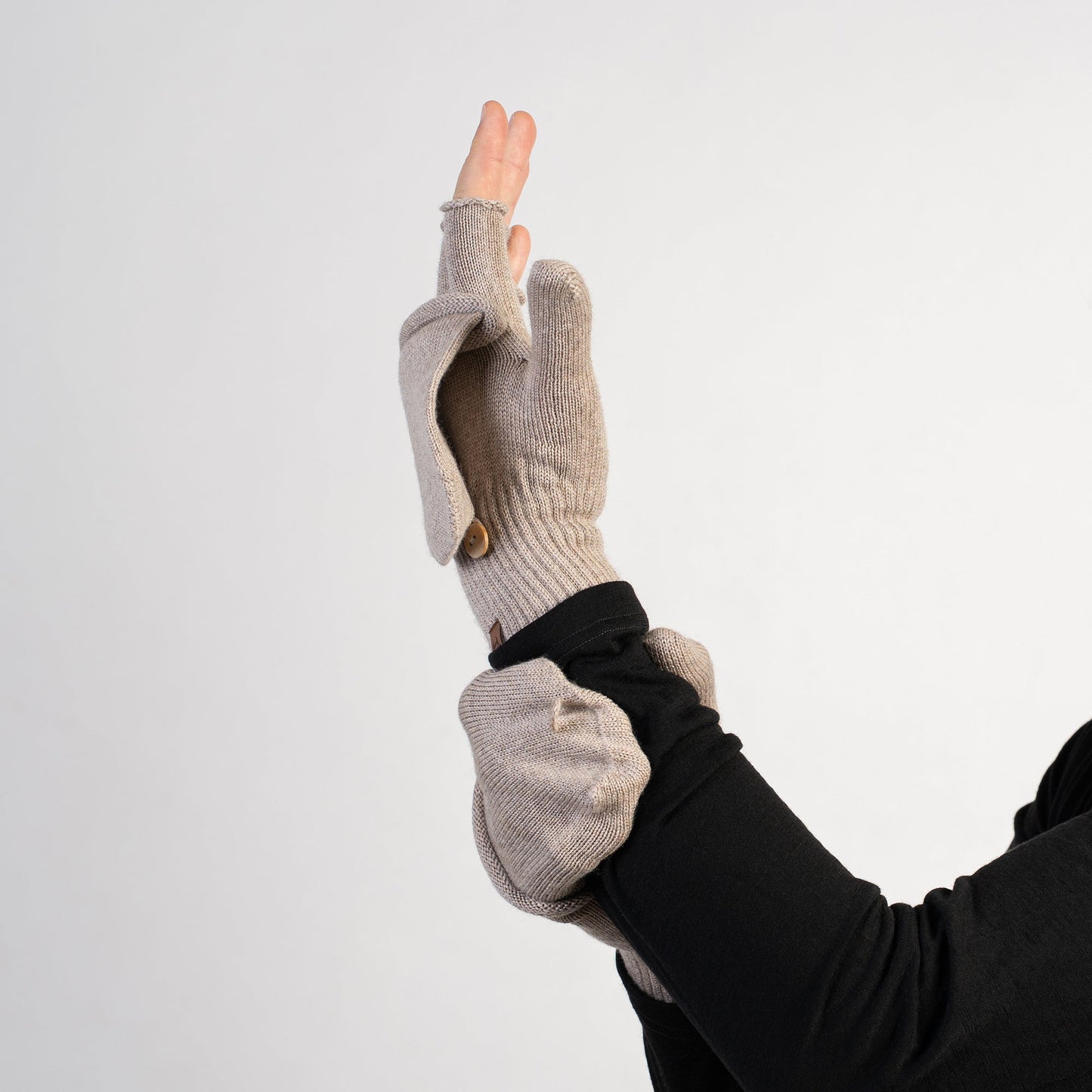 Men's Merino Convertible Gloves & Beanie 2-Piece