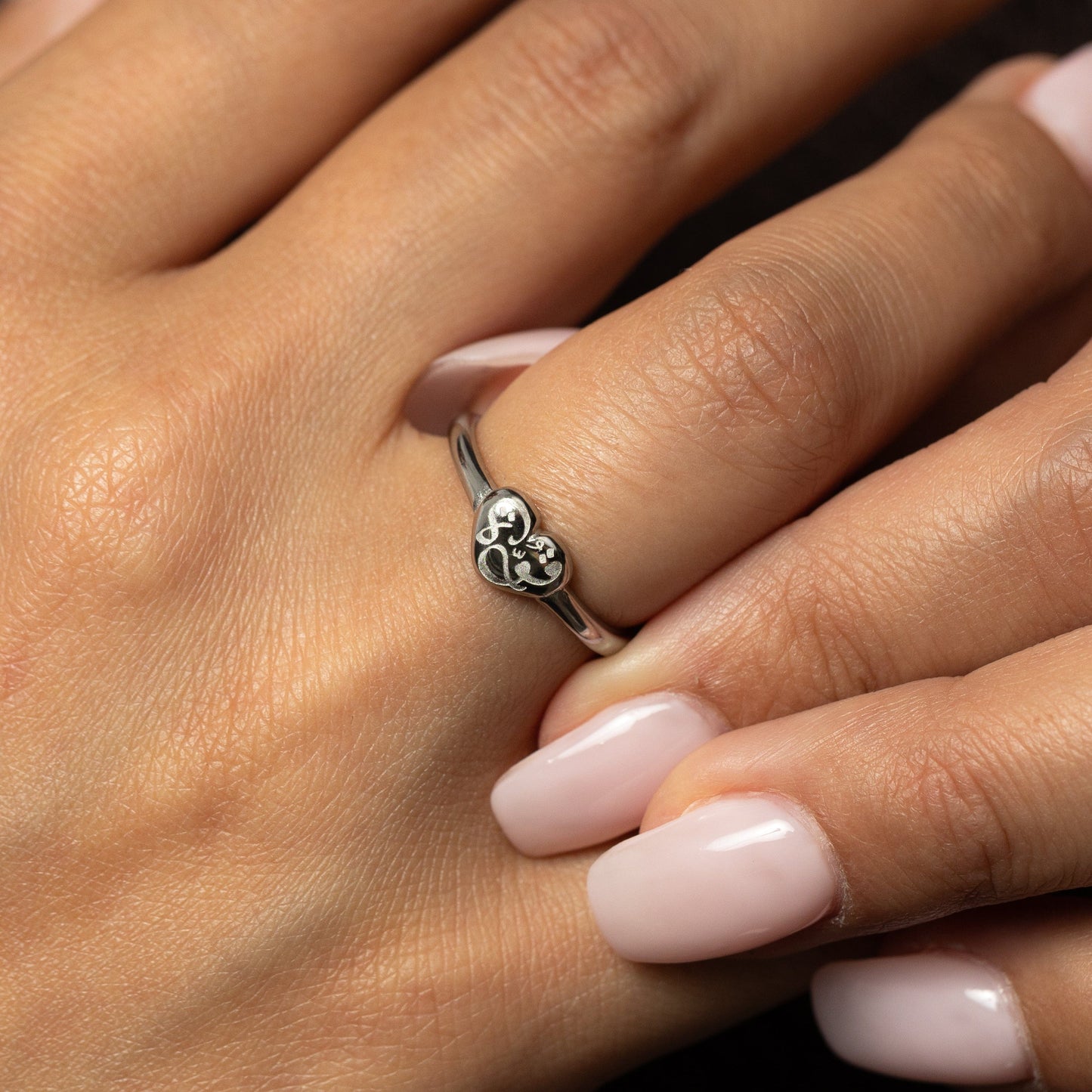 “Quwa” | Strength Heart Ring