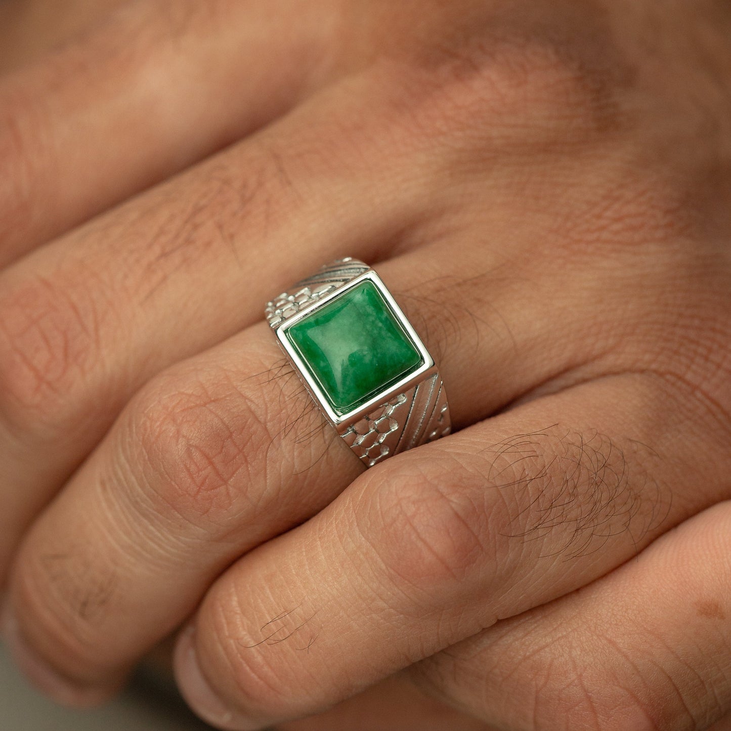"River to Sea" Onyx Ring | Men