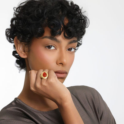 "Roots Don't Fade" Stone Ring | Women