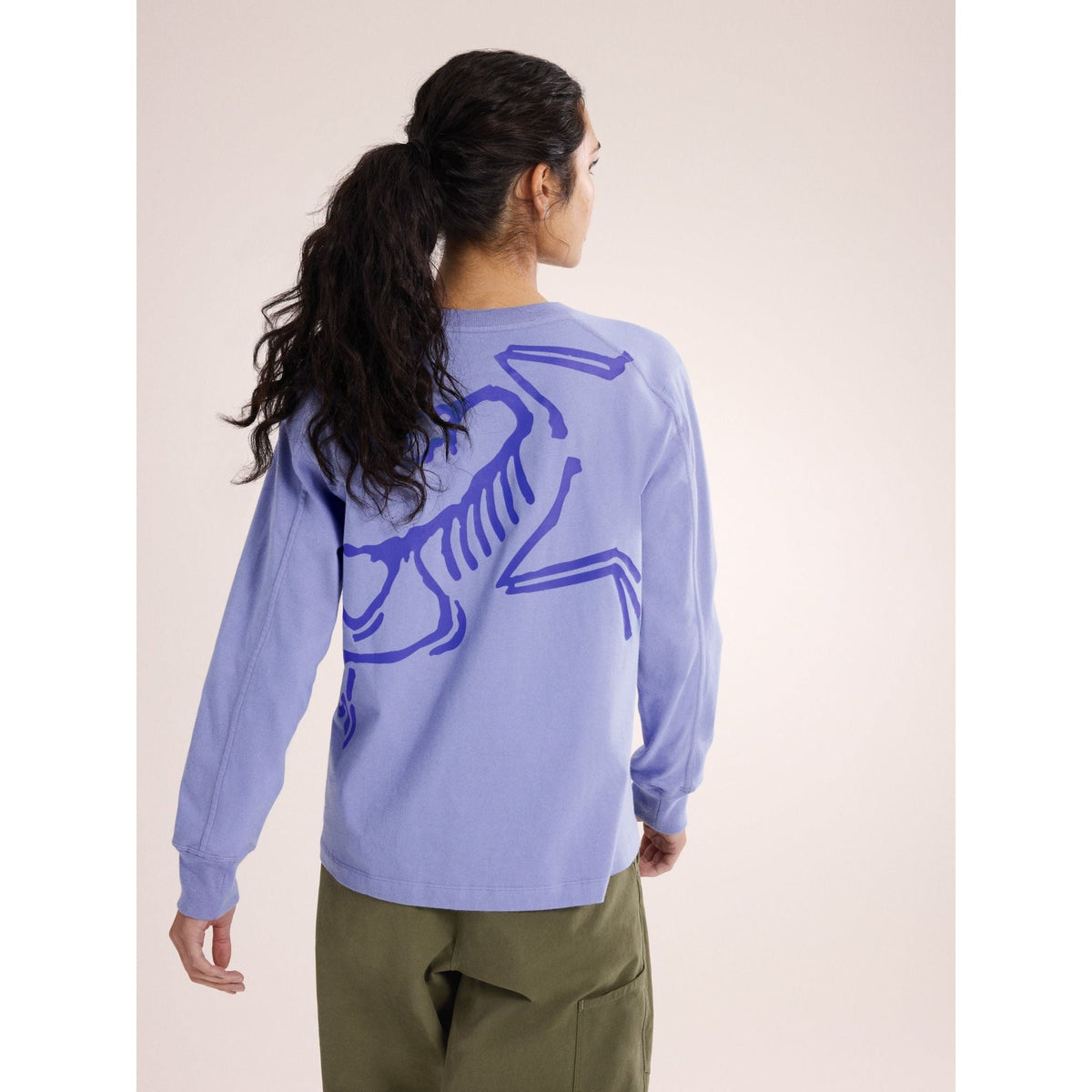 Arc'teryx Women's Kragg Cotton Bird Crew Long Sleeve