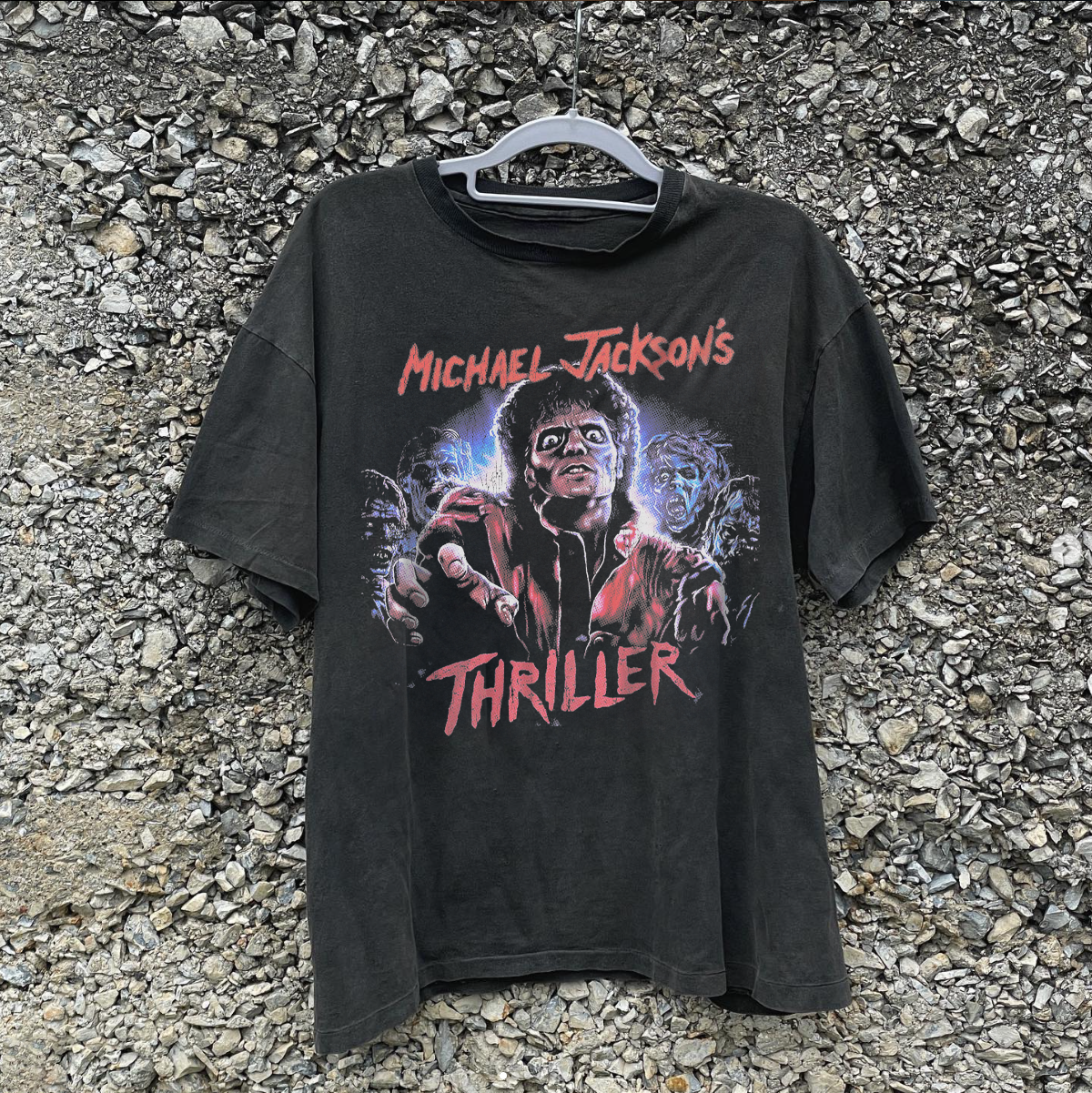 Michael Jackson's Thrilller  - Vintage Black Tshirt