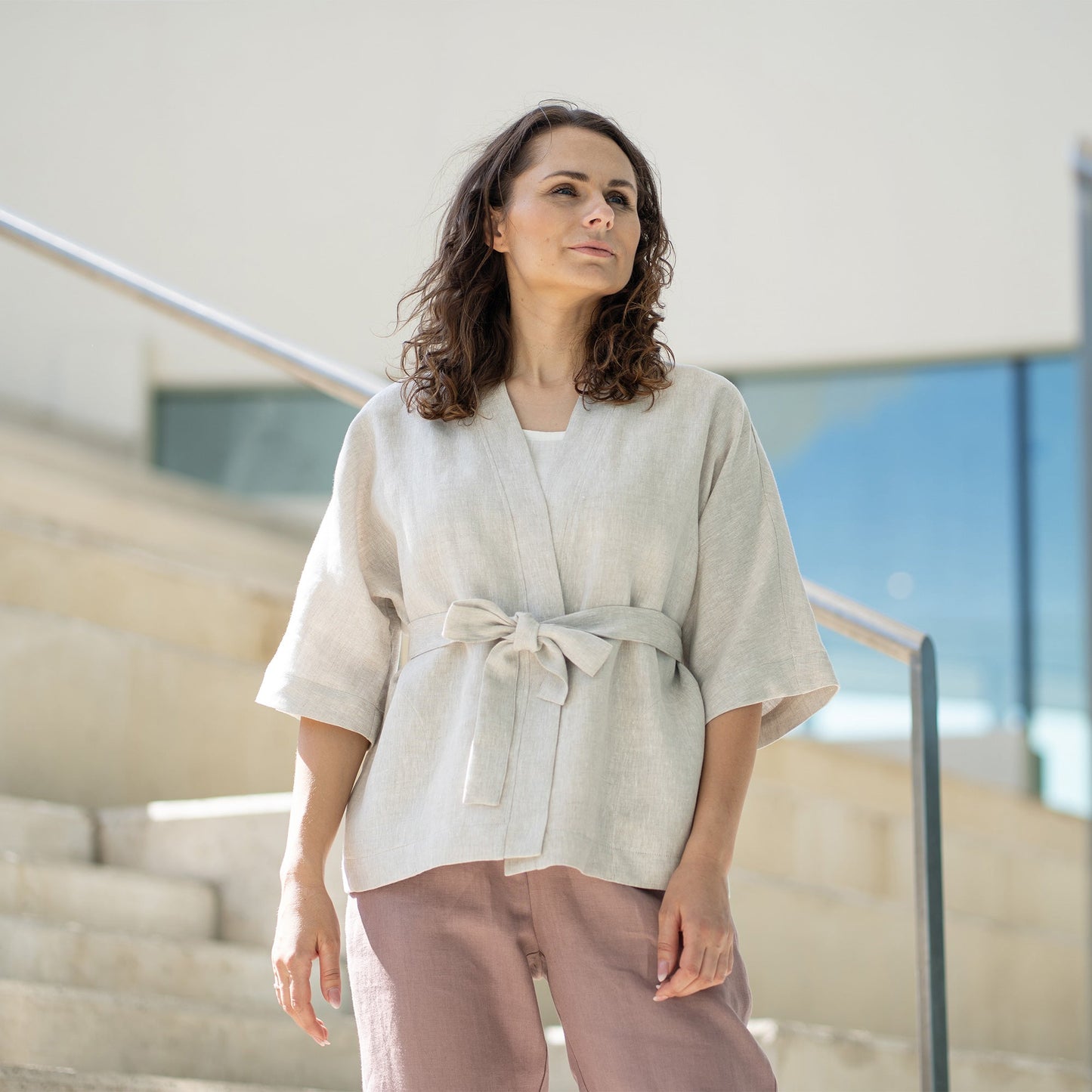 Short Sleeve Cardigan Sakura