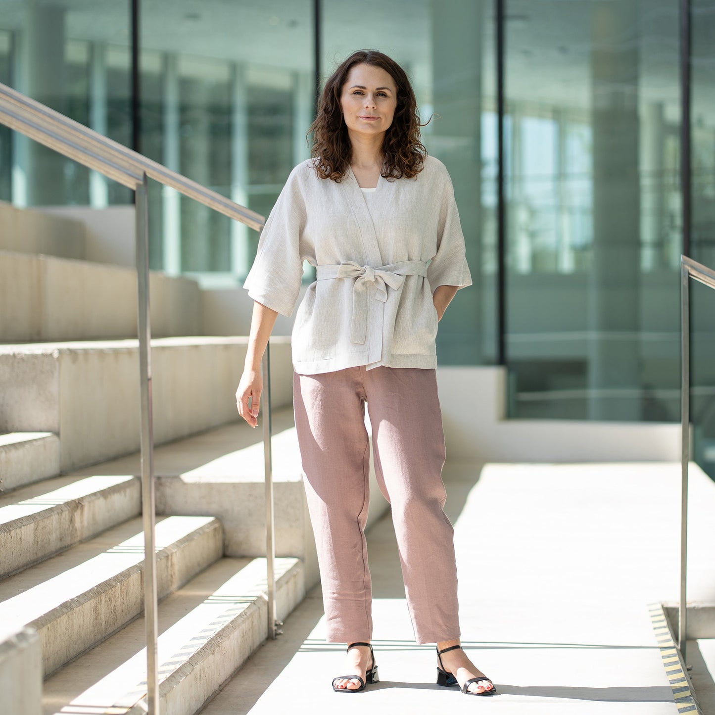 Short Sleeve Cardigan Sakura