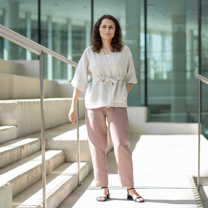 Short Sleeve Cardigan Sakura
