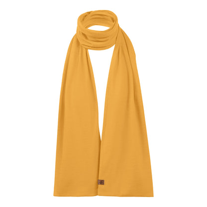 Women's 100% Merino Scarf Yellow