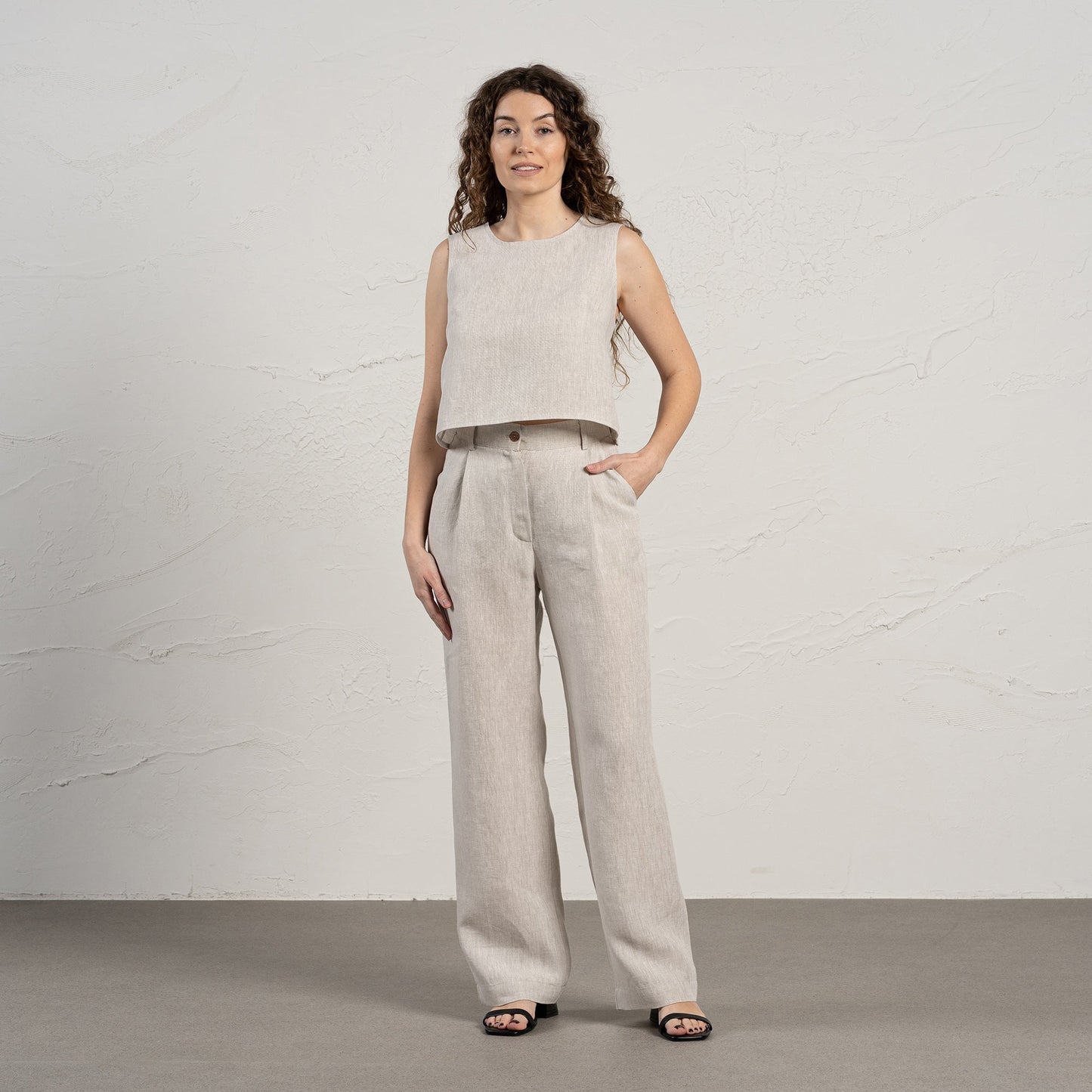 Wide Leg Pants Lotus