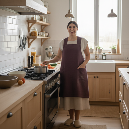 Linen Gardening Apron