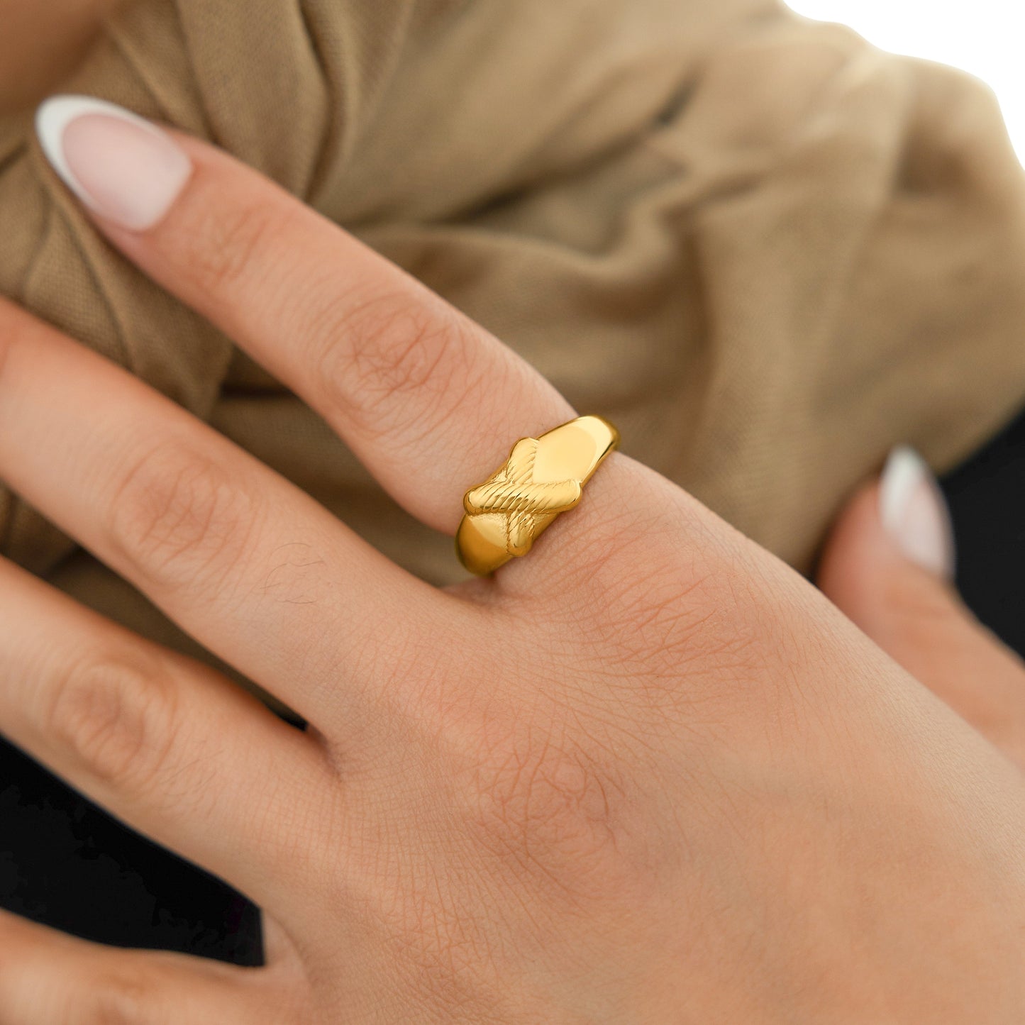 "Leave Your Mark | X" Ring