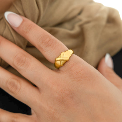 "Leave Your Mark | X" Ring