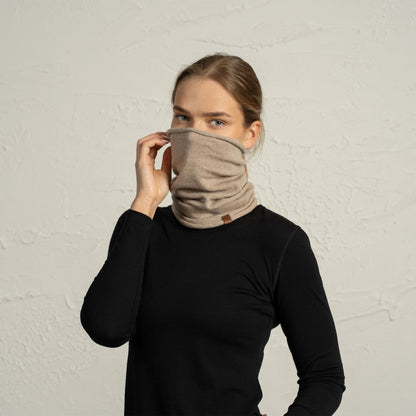 Women's Cashmere Knit Snood Gaiter