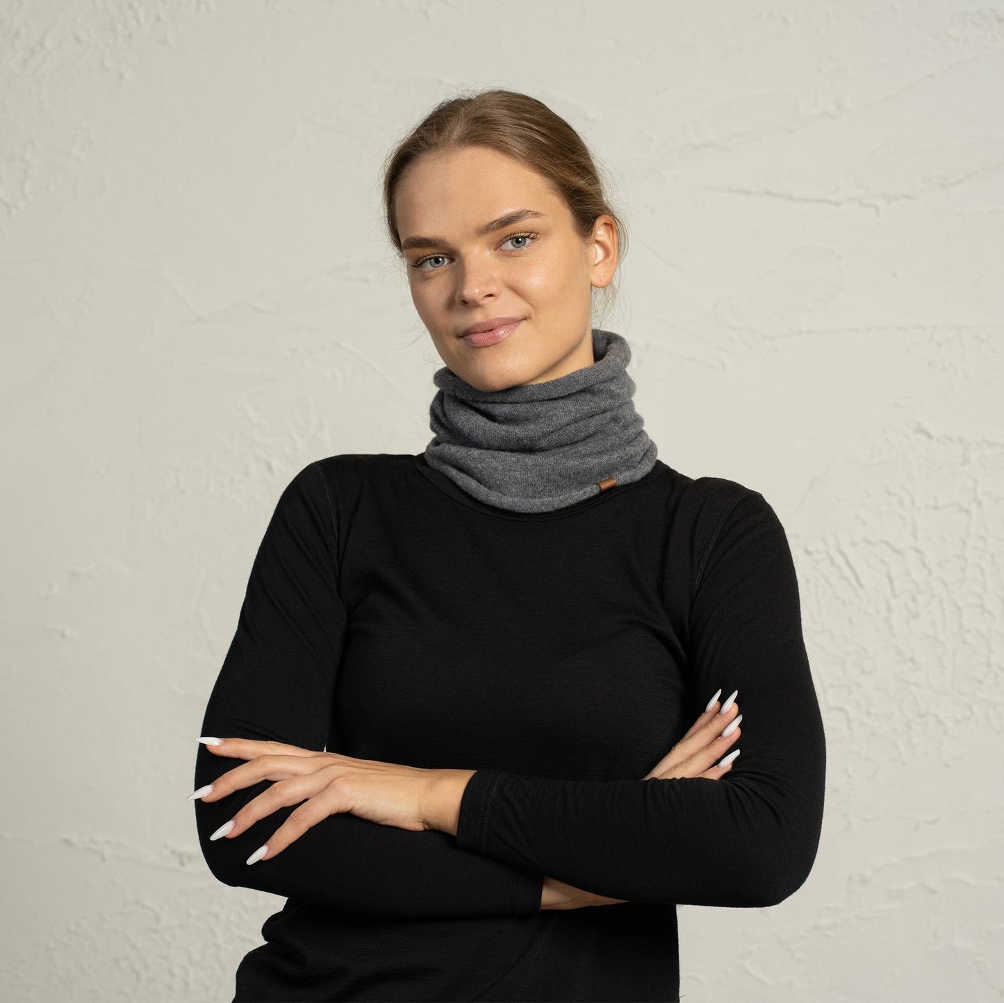 Women's Cashmere Knit Snood Gaiter