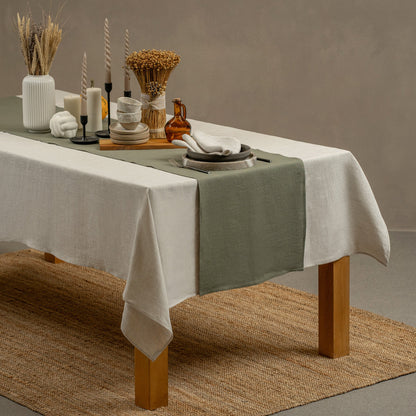 Natural 100% Linen Table Runner